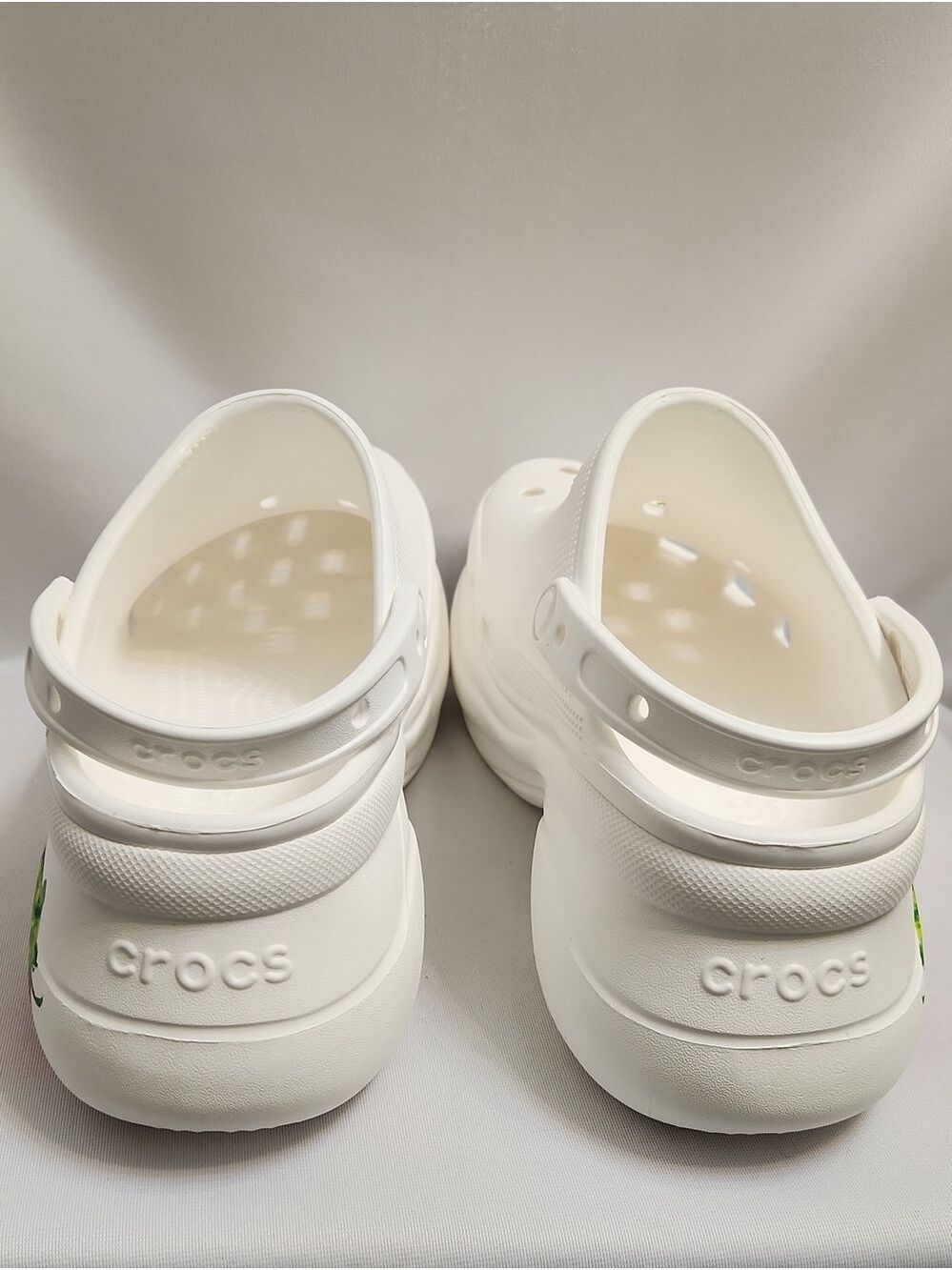 CROCS Bae Fresh Fruit Strawberry White Platform Clogs (W Size 11) - Picture 6 of 9